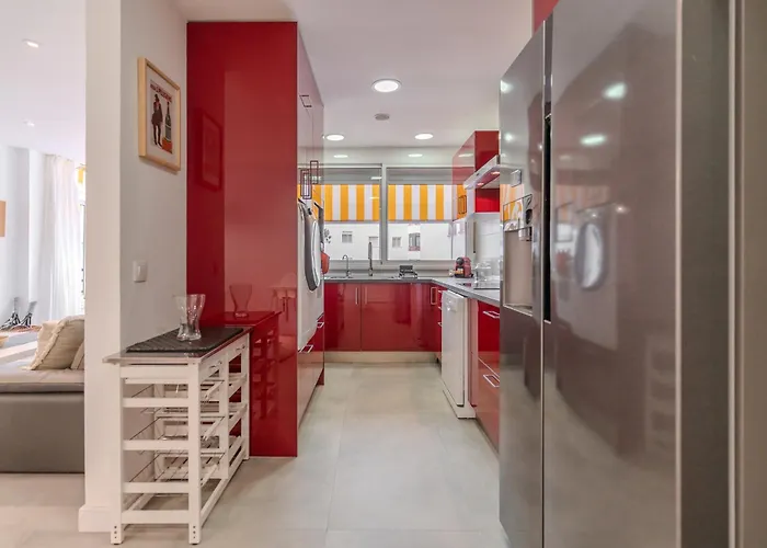 Moderno Con Piscina En Апартаменты *